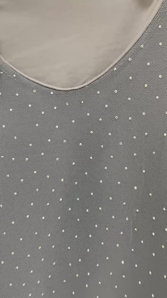 BLUSA MUJER CORTA BRILLANTE