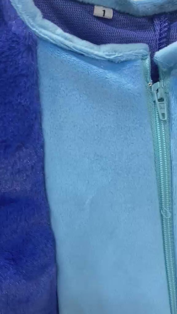 DISFRAZ BEBE ALIENIGENA AZUL