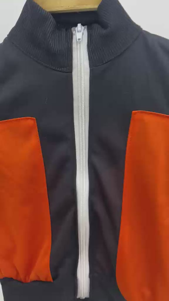 DISFRAZ NIÑO DE NINJA GUERRERO NARANJA